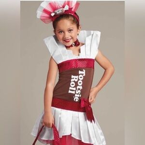 Chasing Fireflies Size 14 Tootsie Roll Halloween Candy Costume Youth Kids